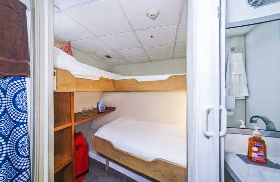 Nautilus Belle Amie  triple occupancy stateroom 