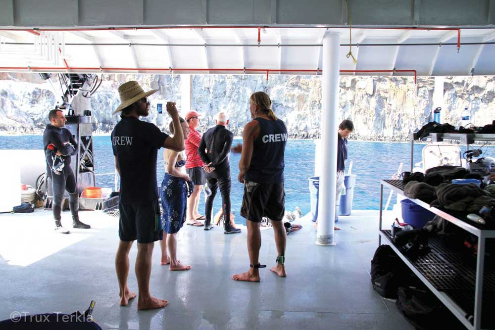 Nautilus Belle Amie Huge Dive Deck