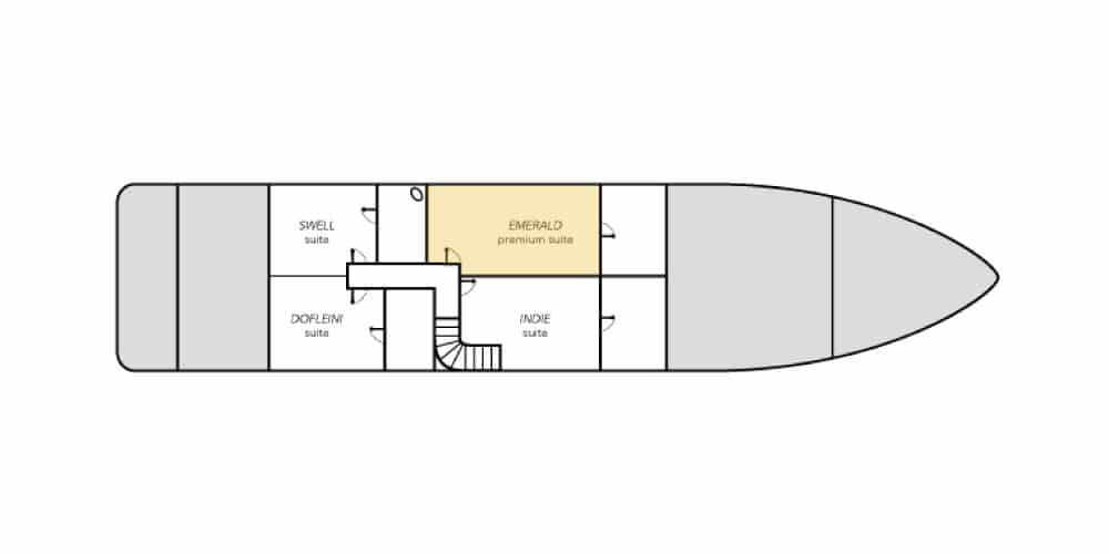 Gallant Lady Lower Deck