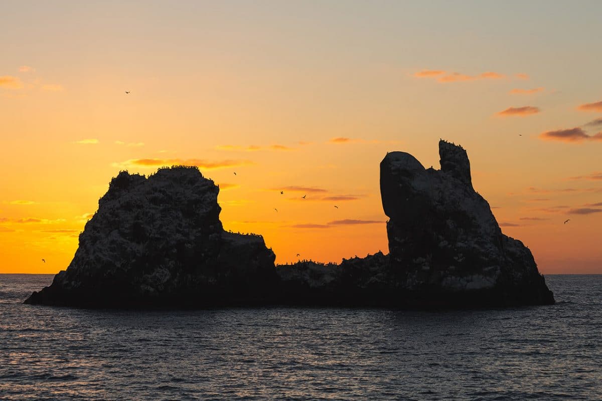 sunset roca partida
